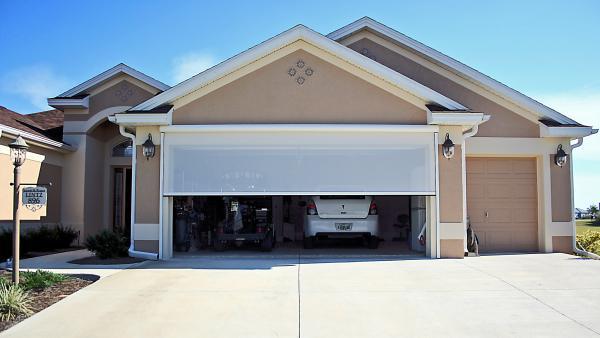 Electric Roll-Up Screens for Garages